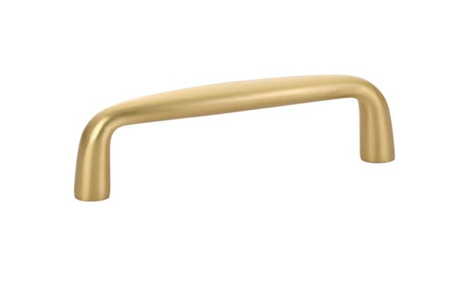 Emtek Contemporary Orbit Pull, 3-1/2"CC,Satin Brass - 86257US4