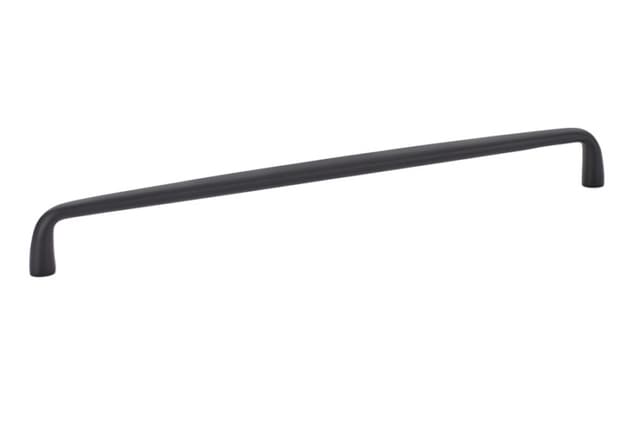 Emtek Contemporary Orbit Pull, 10"CC,Flat Black - 86260US19