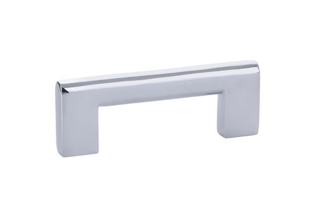 Emtek Contemporary Trail Pull, 3"CC, Polished Chrome - 86161US26