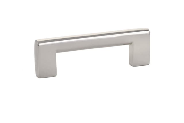 Emtek Contemporary Trail Pull, 3-1/2"CC, Polished Nickel - 86162US14
