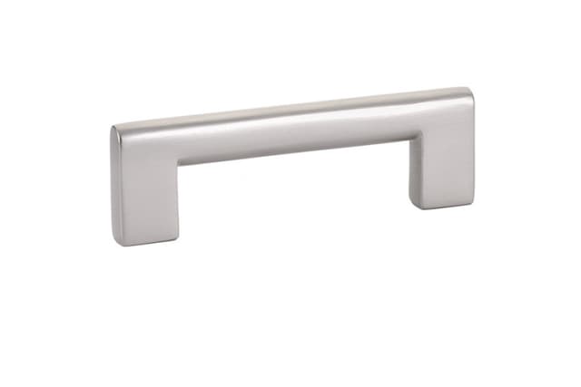 Emtek Contemporary Trail Pull, 3-1/2"CC, Satin Nickel - 86162US15