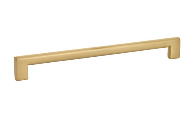 Emtek Contemporary Trail Pull, 10"CC, Satin Brass - 86273US4