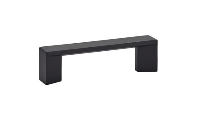 Emtek Contemporary Trinity Pull, 3"CC, Flat Black - 86263US19
