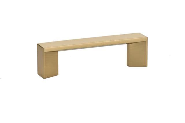 Emtek Contemporary Trinity Pull, 3"CC, Satin Brass - 86263US4