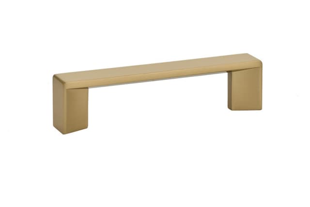 Emtek Contemporary Trinity Pull, 3-1/2"CC, Satin Brass - 86264US4