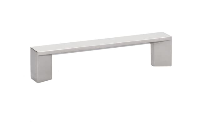 Emtek Contemporary Trinity Pull, 4"CC, Polished Nickel - 86265US14