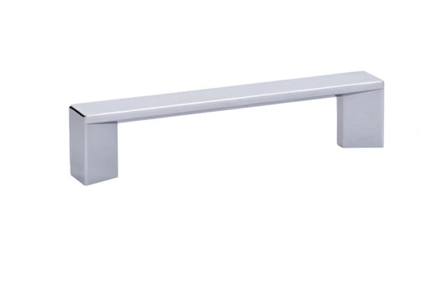Emtek Contemporary Trinity Pull, 4"CC, Polished Chrome - 86265US26