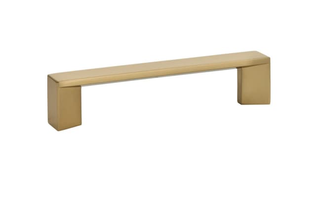 Emtek Contemporary Trinity Pull, 4"CC, Satin Brass - 86265US4