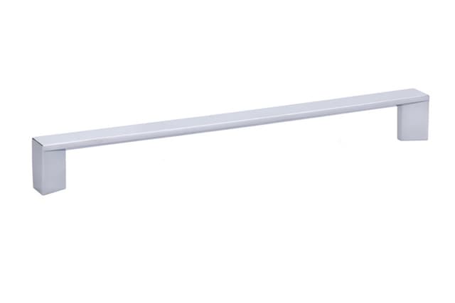 Emtek Contemporary Trinity Pull, 8"CC, Polished Chrome - 86438US26