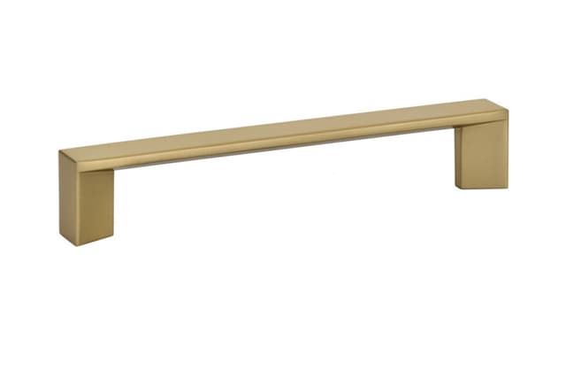Emtek Contemporary Trinity Pull, 5"CC, Satin Brass - 86482US4