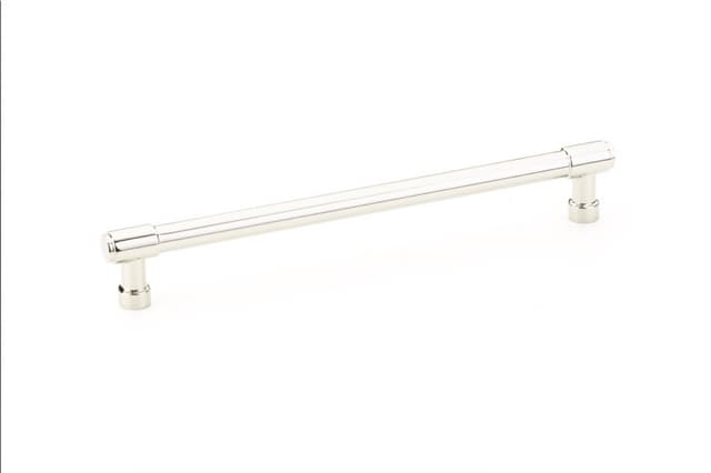 Emtek Industrial Modern Jasper Appliance Pull, 12"CC, Polished Nickel - 86693US14