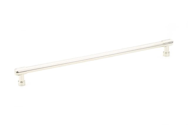 Emtek Industrial Modern Jasper Appliance Pull, 18"CC, Polished Nickel - 86694US14