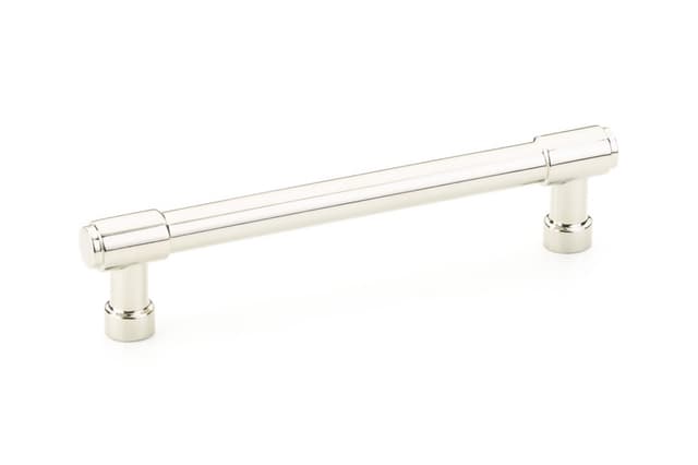 Emtek Industrial Modern Jasper Pull, 5"CC, Polished Nickel - 86688US14