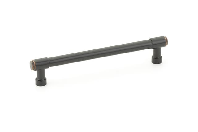 Emtek Industrial Modern Jasper Pull, 6"CC, Oil Rubbed Bronze - 86689US10B