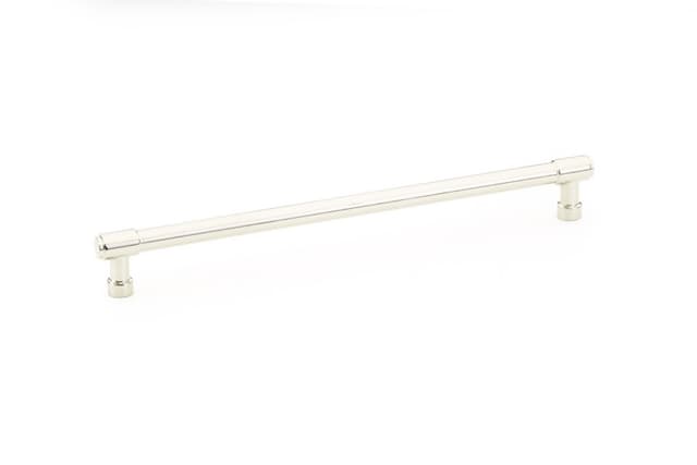 Emtek Industrial Modern Jasper Pull, 10"CC, Polished Nickel - 86691US14