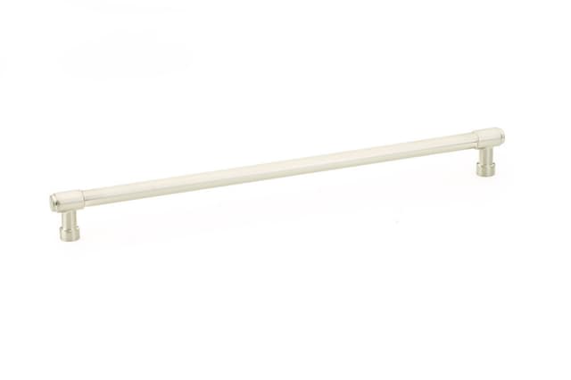 Emtek Industrial Modern Jasper Pull, 12"CC, Satin Nickel - 86692US15