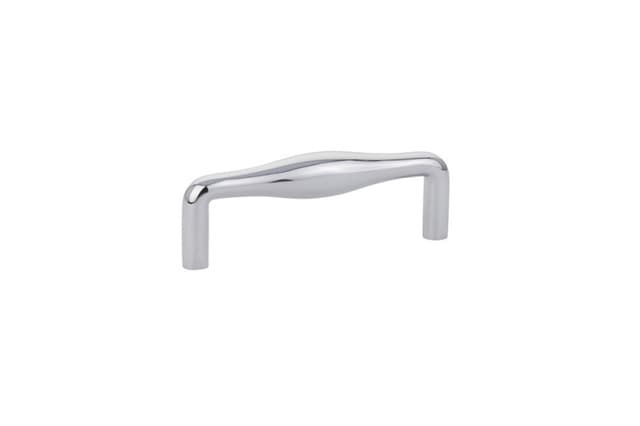 Emtek Mid Century Modern Dane Pull, 3-1/2"CC, Polished Chrome - 86310US26