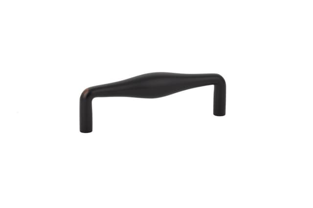 Emtek Mid Century Modern Dane Pull, 4"CC, Oil Rubbed Bronze - 86311US10B