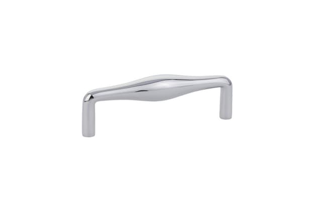 Emtek Mid Century Modern Dane Pull, 4"CC, Polished Chrome - 86311US26
