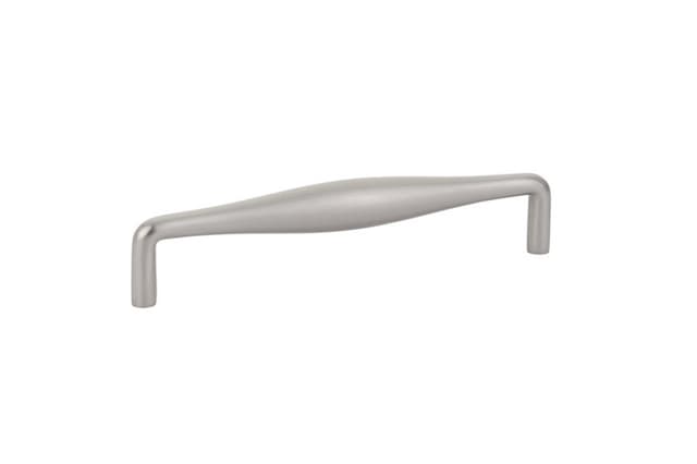 Emtek Mid Century Modern Dane Pull, 6"CC, Satin Nickel - 86312US15