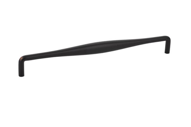 Emtek Mid Century Modern Dane Pull, 10"CC, Oil Rubbed Bronze - 86313US10B