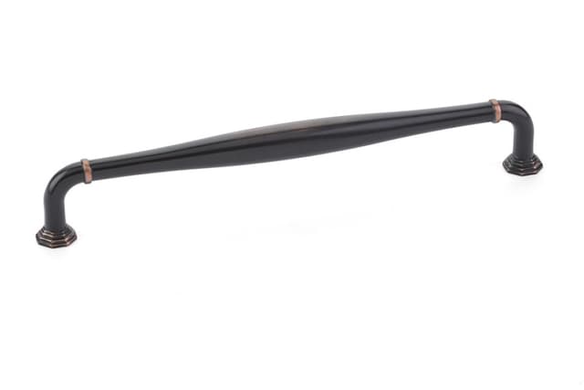 Emtek Transitional Heritage Blythe Pull, 8"CC, Oil Rubbed Bronze - 86474US10B