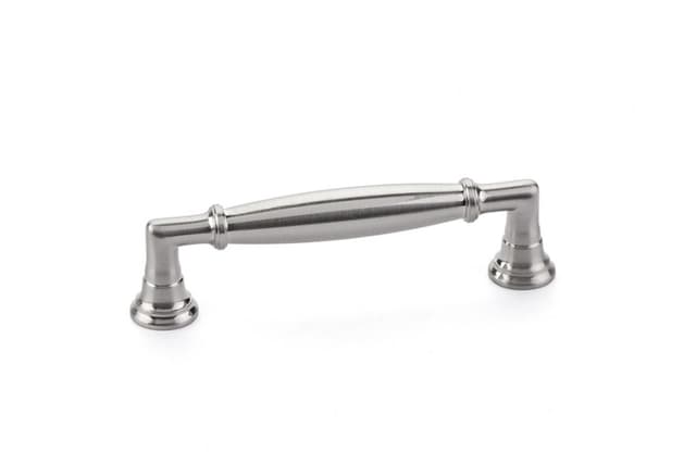Emtek Transitional Heritage Westwood Pull, 3-1/2"CC, Satin Nickel - 86475US15