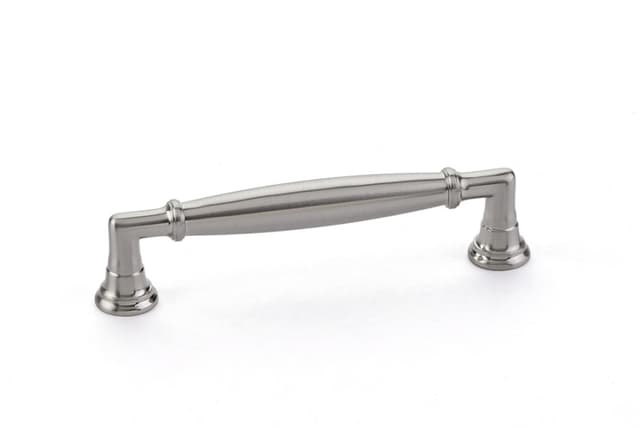 Emtek Transitional Heritage Westwood Pull, 4"CC, Satin Nickel - 86476US15