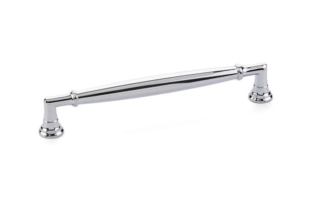 Emtek Transitional Heritage Westwood Pull, 6"CC, Polished Chrome - 86477US26