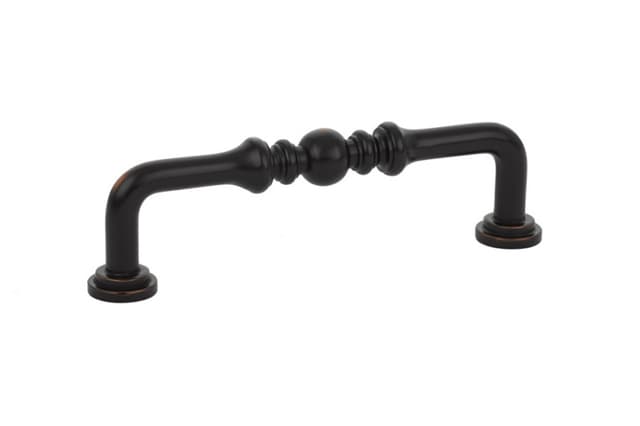 Emtek Traditional Spindle Pull, 4"CC, Oil Rubbed Bronze - 86130US10B