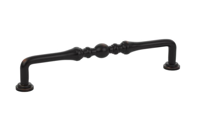 Emtek Traditonal Spindle Pull, 6"CC, Oil Rubbed Bronze - 86248US10B