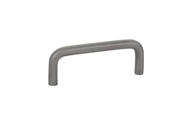 Emtek Traditional Wire Pull, 3"CC, Pewter - 86131US15A