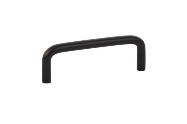 Emtek Traditional Wire Pull, 3-1/2"CC, Oil Rubbed Bronze - 86132US10B