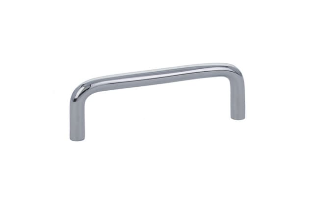 Emtek Traditional Wire Pull, 3-1/2"CC, Polished Chrome - 86132US26