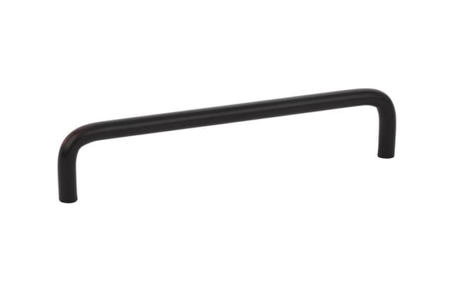 Emtek Traditional Wire Pull, 6"CC, Oil Rubbed Bronze - 86249US10B