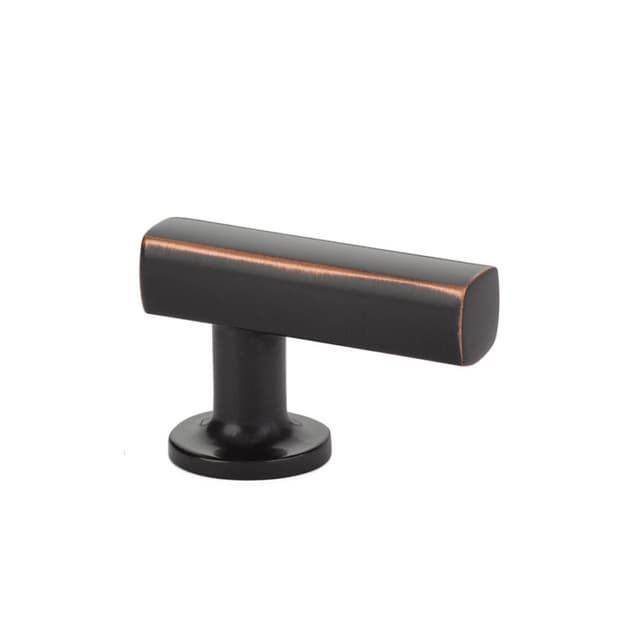 Emtek Urban Modern Freestone Finger Pull, 1-7/8"CC, Oil Rubbed Bronze - 86452US10B