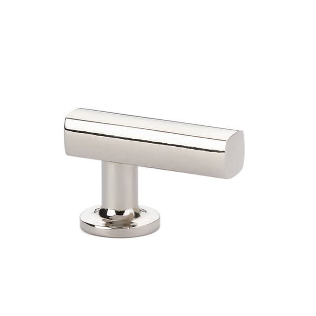 Emtek Urban Modern Freestone Finger Pull, 1-7/8"CC, Polished Nickel - 86452US14