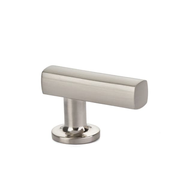 Emtek Urban Modern Freestone Finger Pull, 1-7/8"CC, Satin Nickel - 86452US15