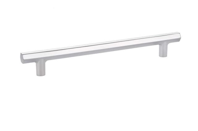 Emtek Urban Modern Mod Hex Pull, 8"CC, Polished Chrome - 86462US26
