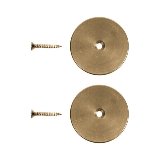 E-Glide Round Rail End Caps, Quiet Glide