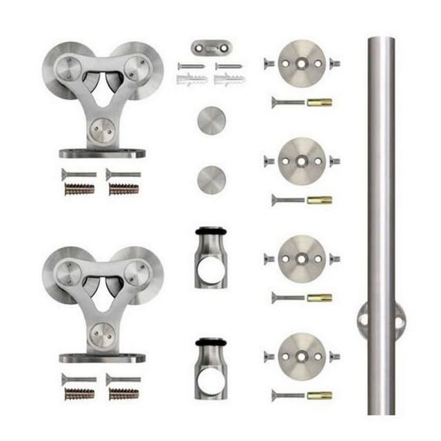 Top Mount Hardware Kit with Rail, Quiet Glide