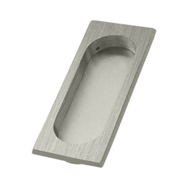 Rolling Barn Door Recessed Flush Pull, Quiet Glide