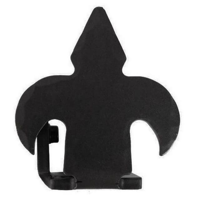 Fleur-de-Lis Door Stop, Quiet Glide