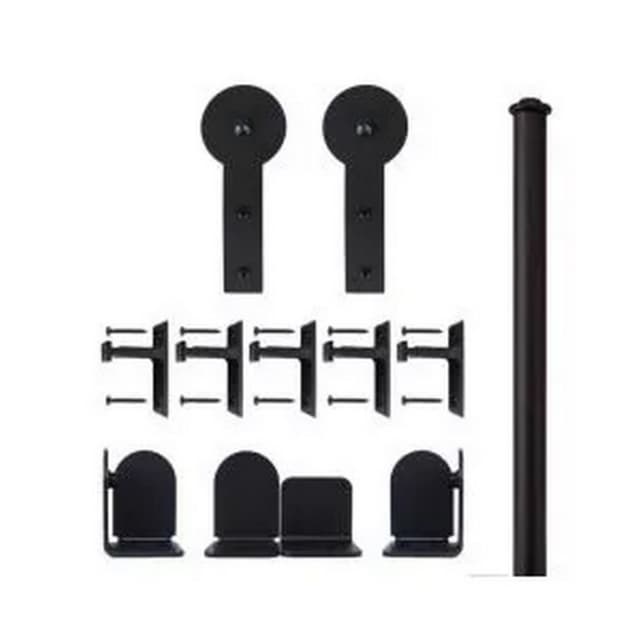 Round Strap Hardware Kit with Rail, Quiet Glide
