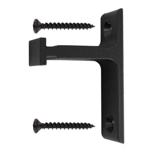 Round Rail Vertical Wall Bracket, Quiet Glide