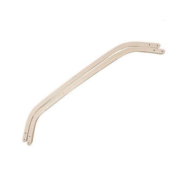 Steam-Bent Hand Rail for Library Ladders, Quiet Glide