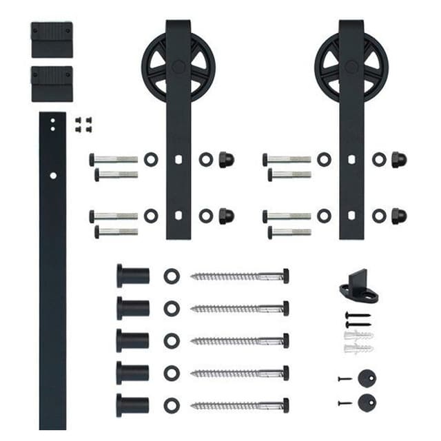 Hook Strap Hardware Kit with Rail, Quiet Glide