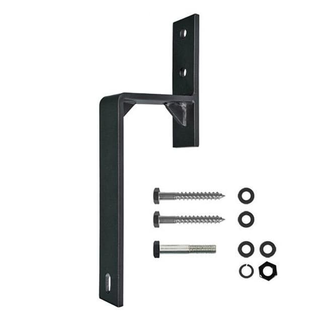 Rolling Barn Door Bypass Bracket Kit, Quiet Glide