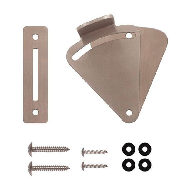 Door Latch & Strike Plate, Quiet Glide