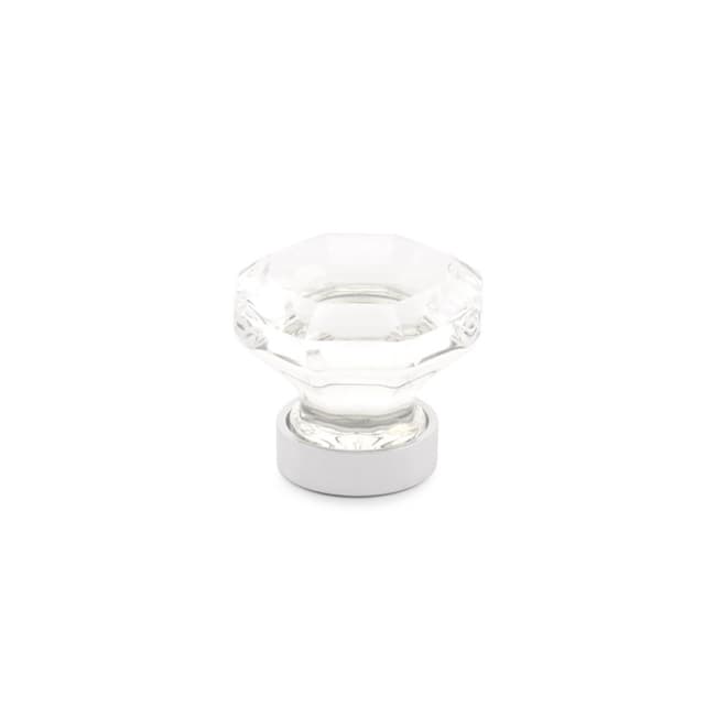 Emtek Old Town Glass Cabinet Knob, 1-1/4" Diameter, Polished Chrome - 86011US26